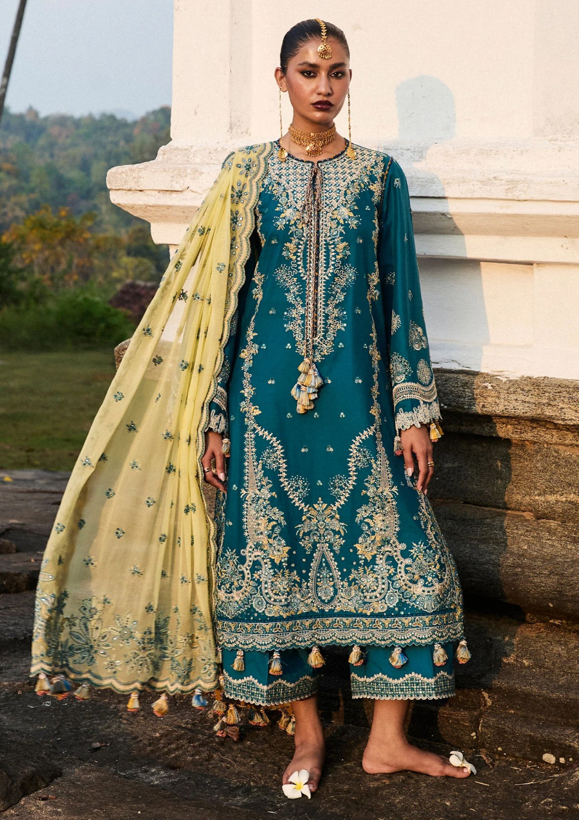Hussain Rehar - Luxury Lawn 25 - Eupic