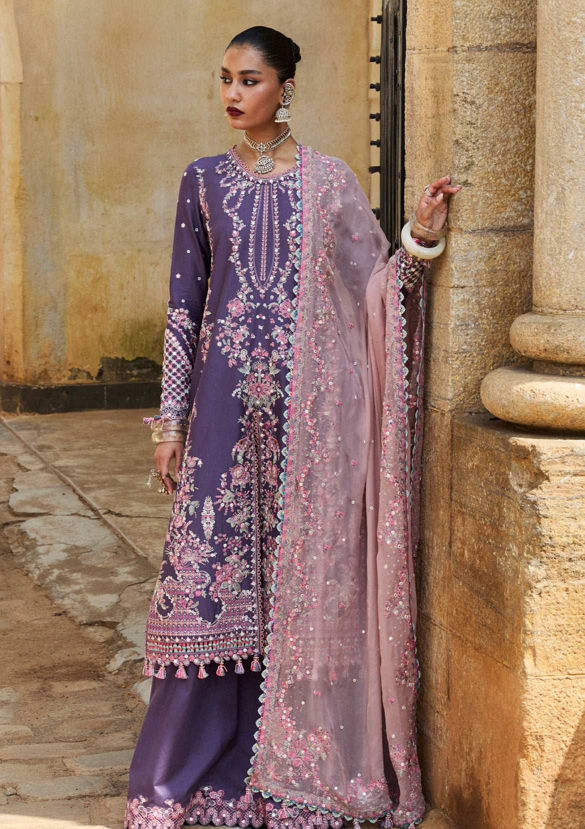 Hussain Rehar - Luxury Lawn 25 - Irris