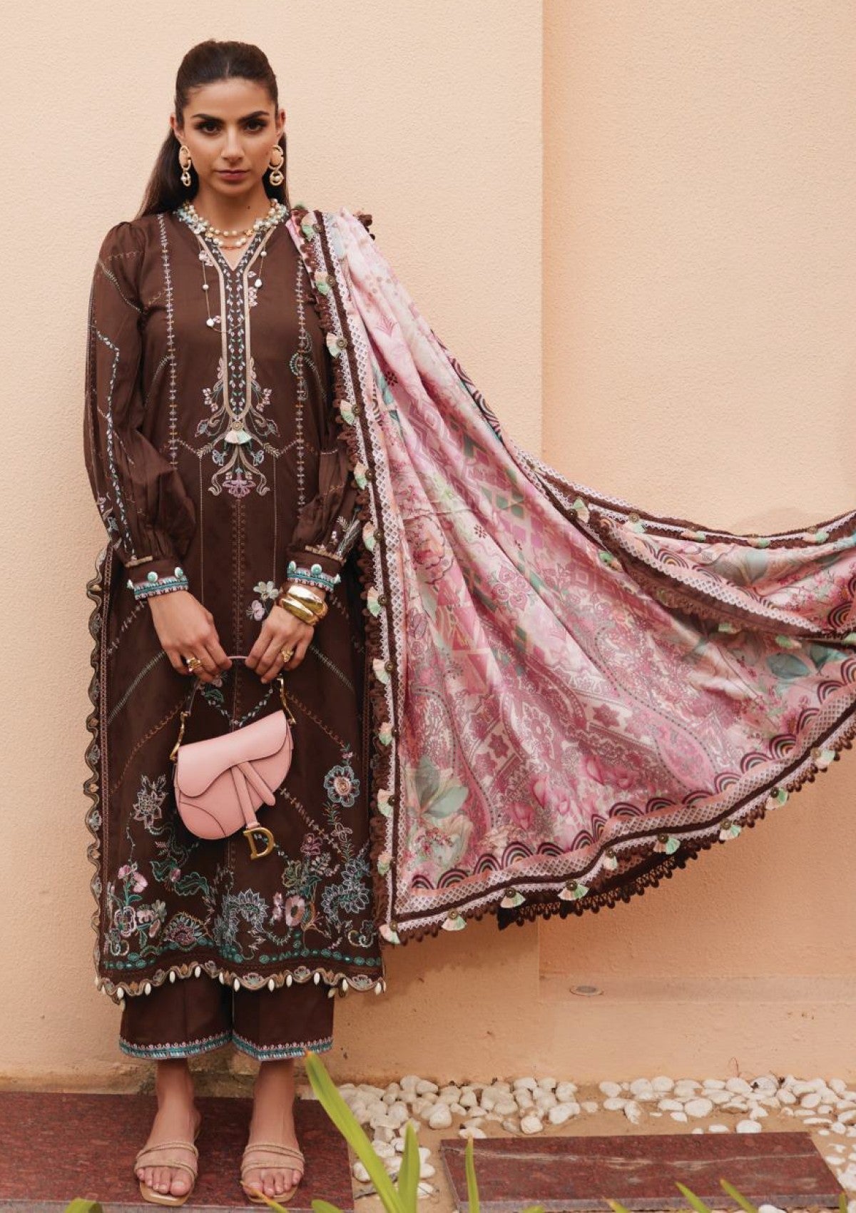 Farah Talib Aziz - Luxury Unstitched - FTA5608 - Luella Lindtt