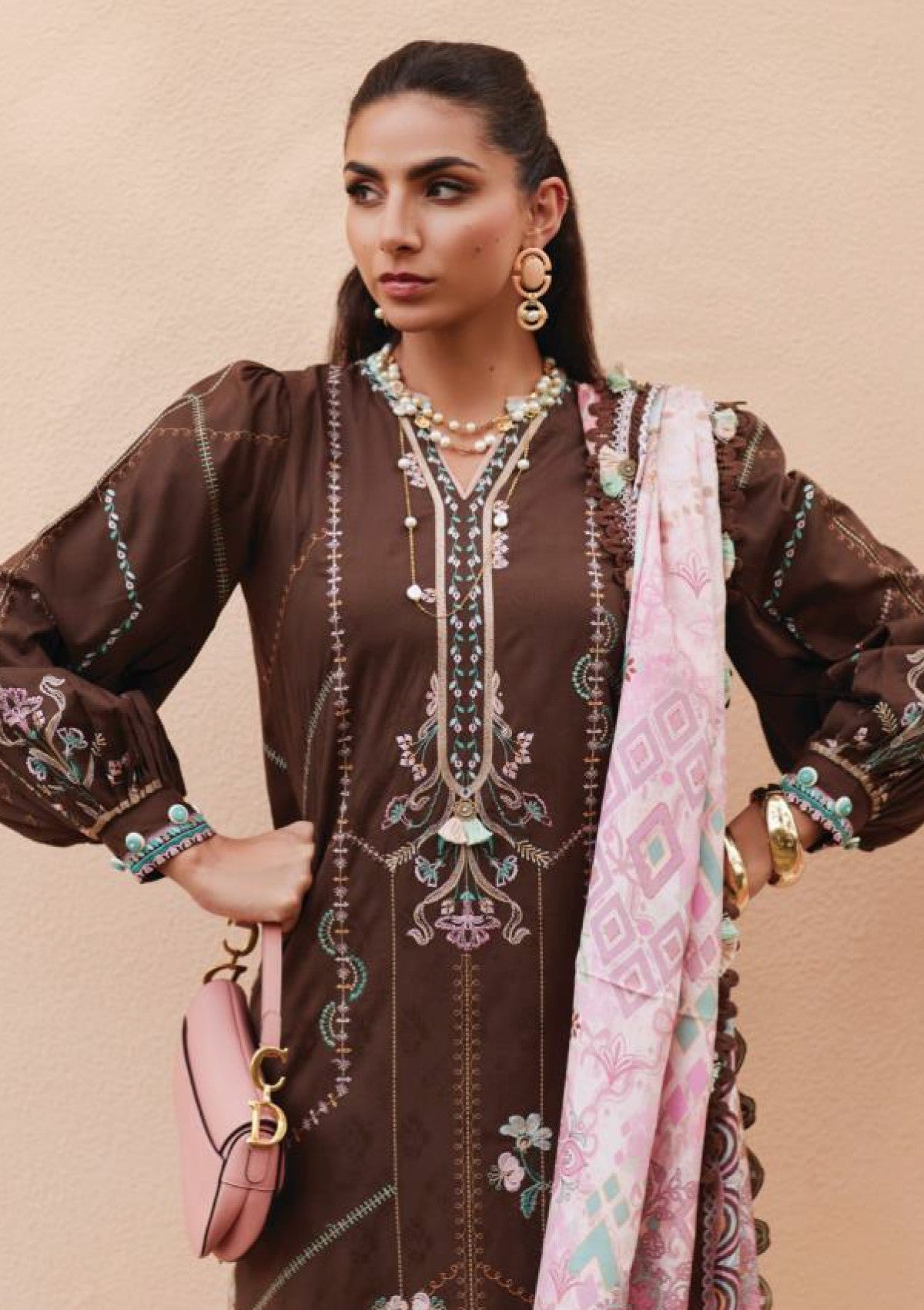 Farah Talib Aziz - Luxury Unstitched - FTA5608 - Luella Lindtt