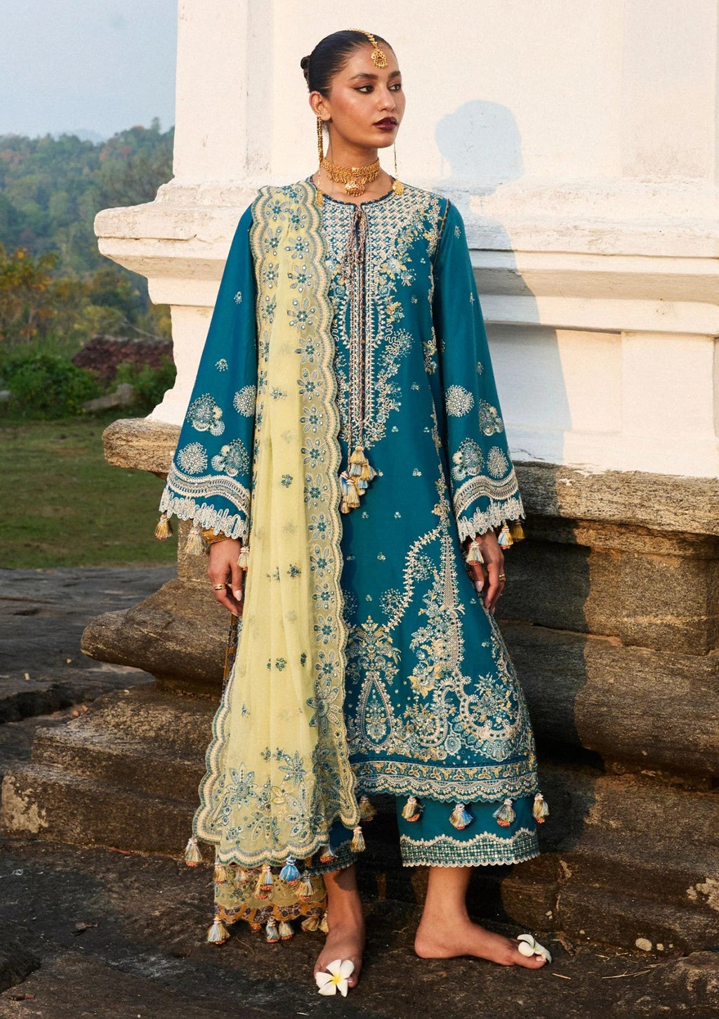 Hussain Rehar - Luxury Lawn 25 - Eupic