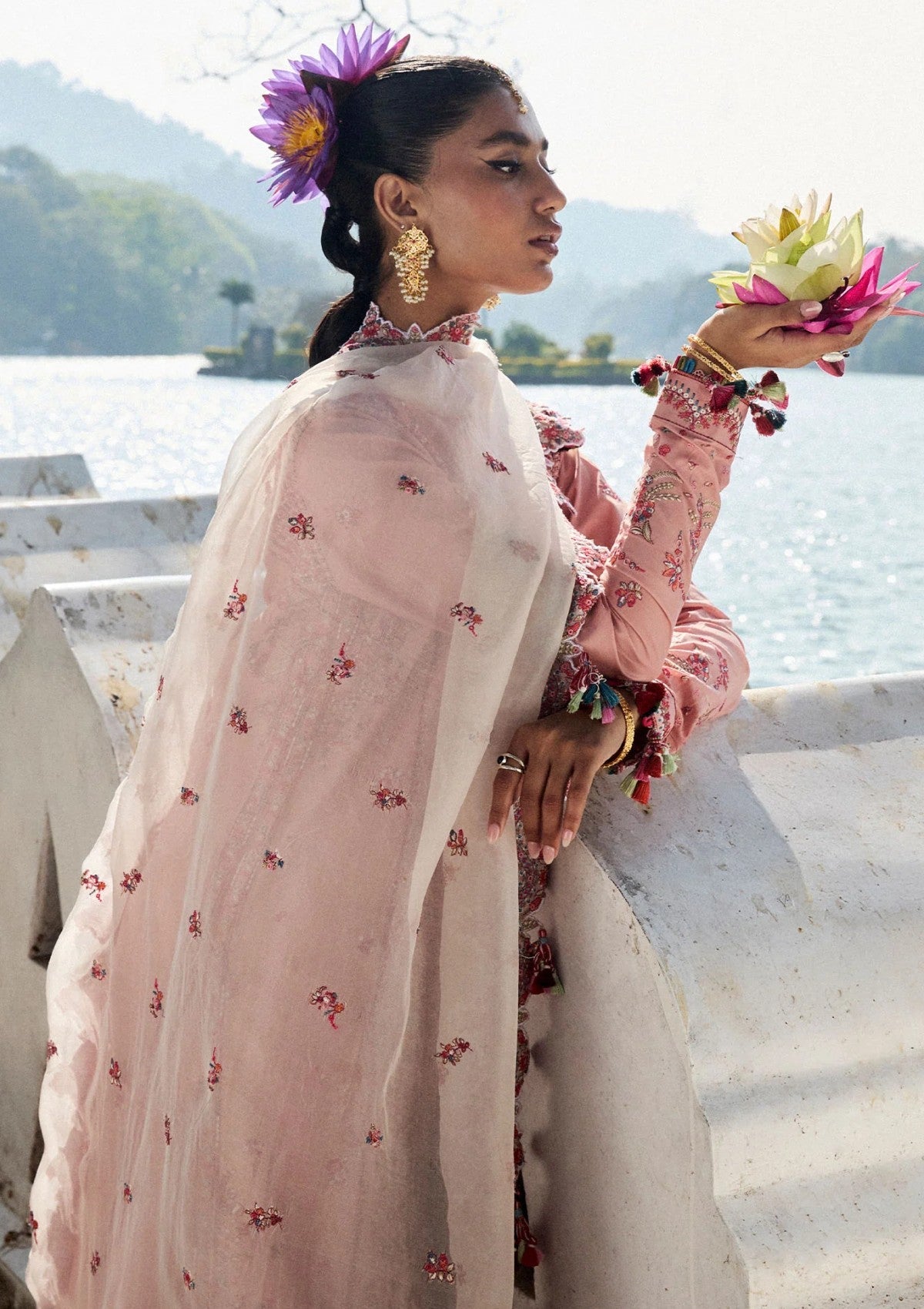 Hussain Rehar - Luxury Lawn 25 - Peaar