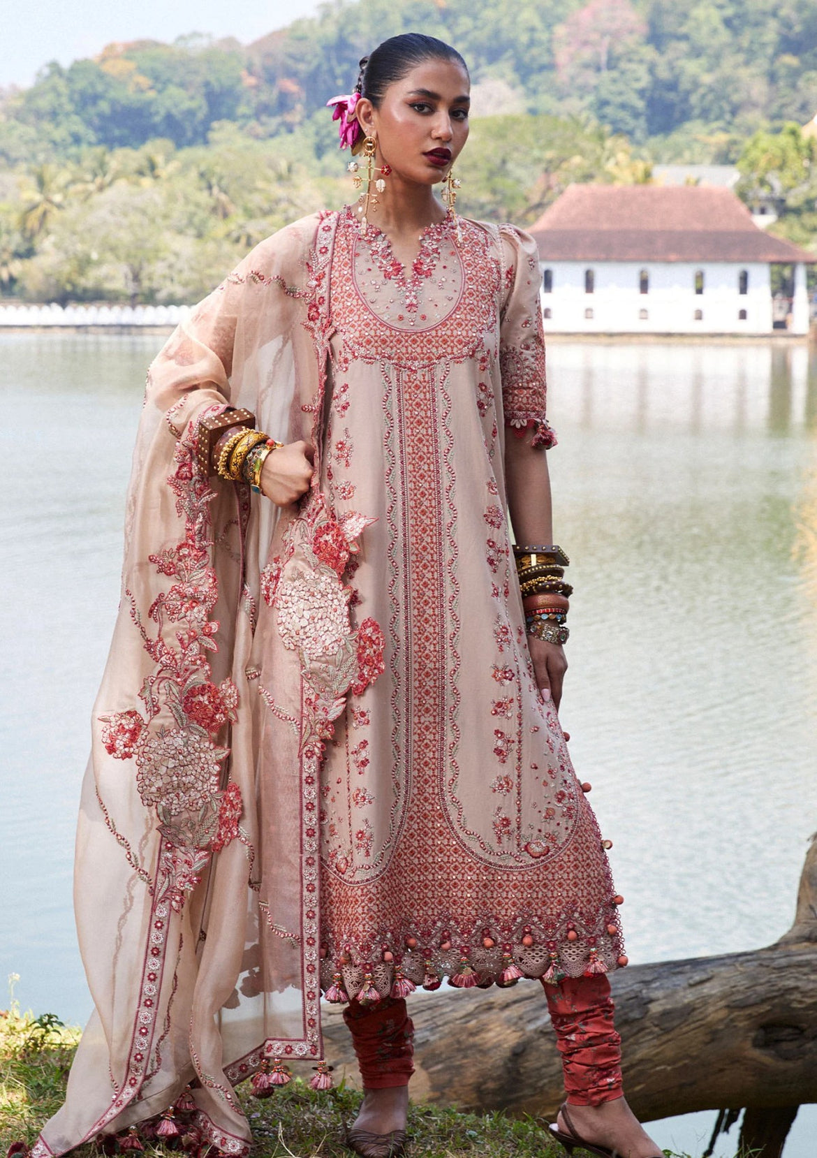 Hussain Rehar - Luxury Lawn 25 - Mari