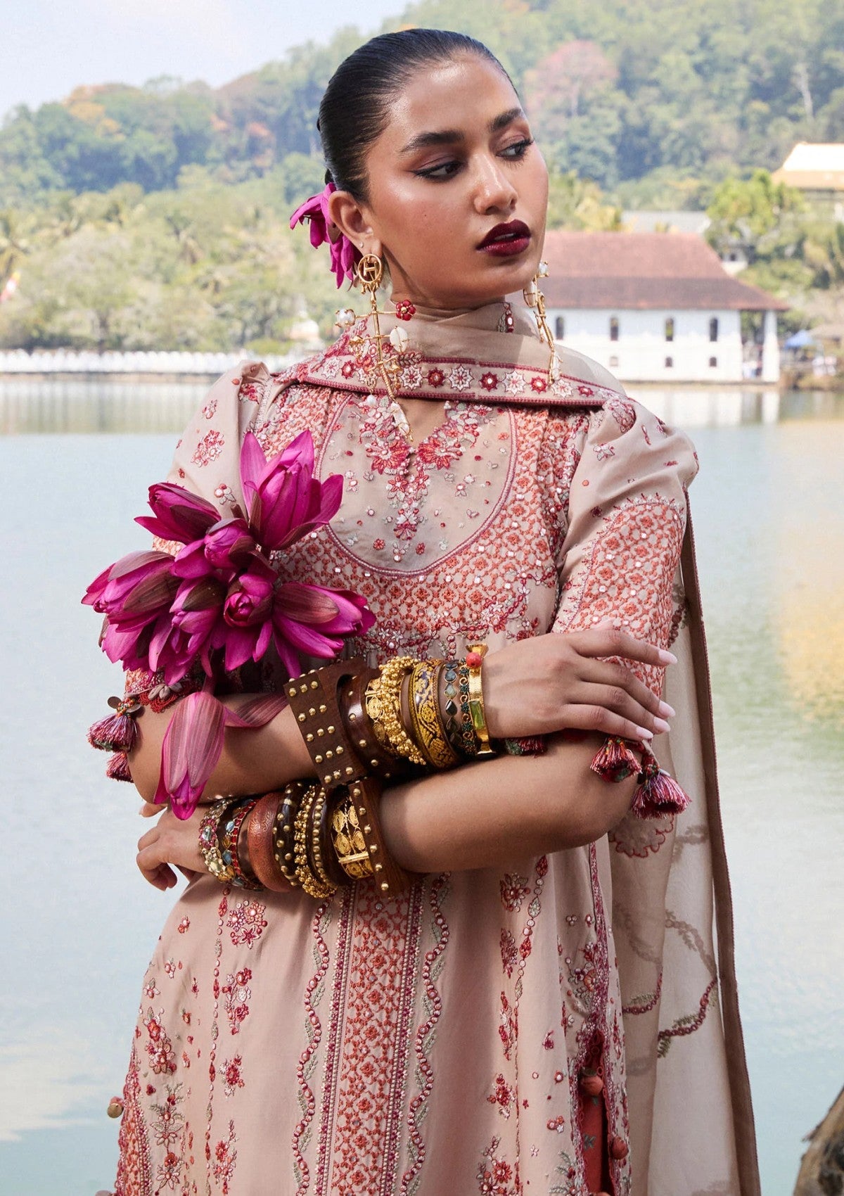 Hussain Rehar - Luxury Lawn 25 - Mari