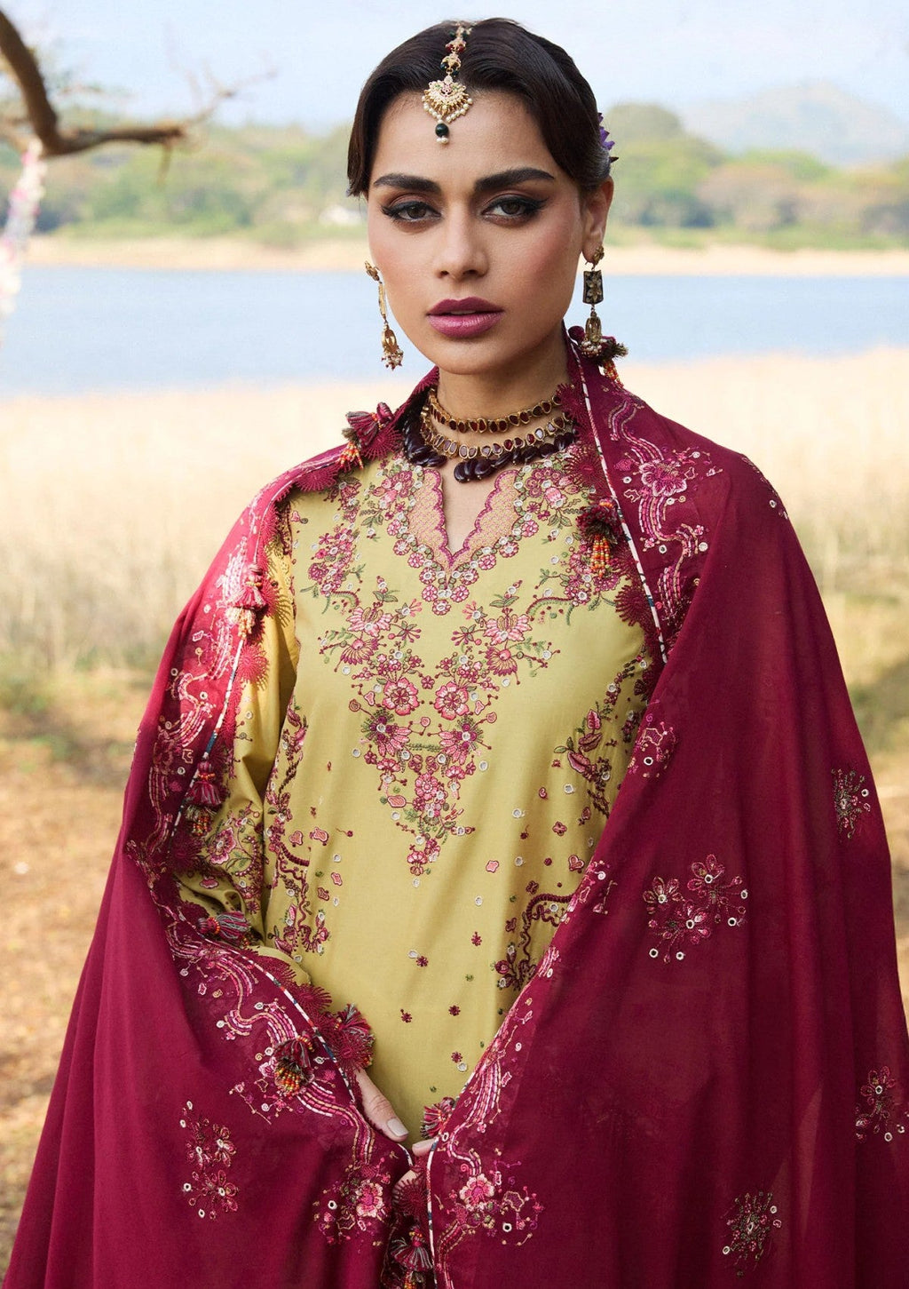 Hussain Rehar - Luxury Lawn 25 - Minted