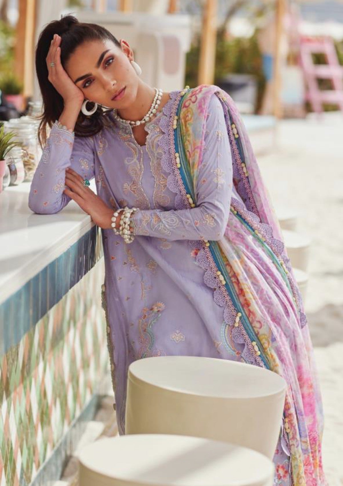 Farah Talib Aziz - Luxury Unstitched - FTA5609 Lilliana Lavender