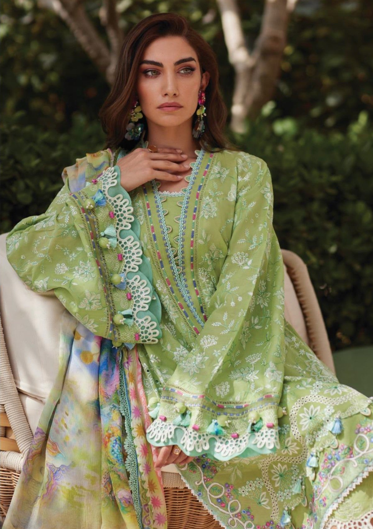 Farah Talib Aziz - Luxury Unstitched - FTA5612 - Kiara Kiwi
