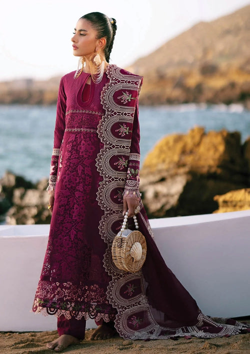 AJR Couture - Dastan Luxury - AJR01 - Cherry Wine