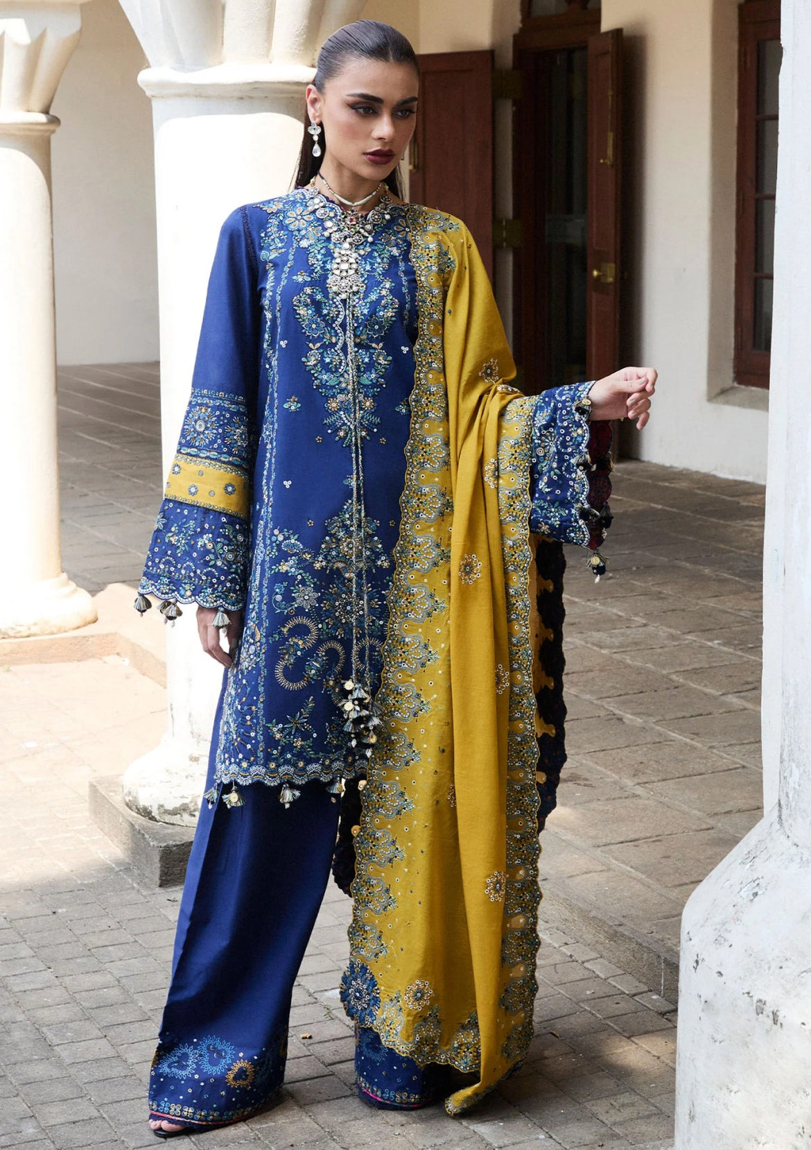 Hussain Rehar - Luxury Lawn 25 - Riviera