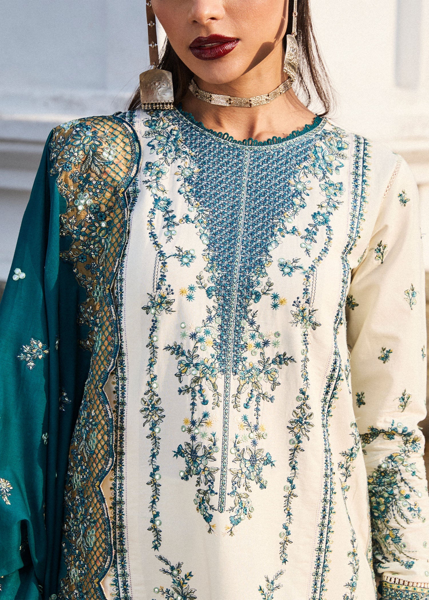 Hussain Rehar - Luxury Lawn 25 - Veil